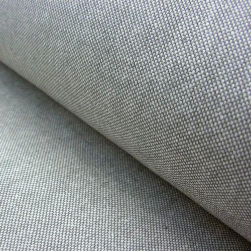 Plain Cotton 80S Grey Gada Cloth, for home linen, garments more, Length : 5-10mtr