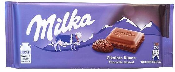 Rectangular Milka chocolate, for Eating Use, Bakery, Diwali Gifts, Certification : FSSAI Certified