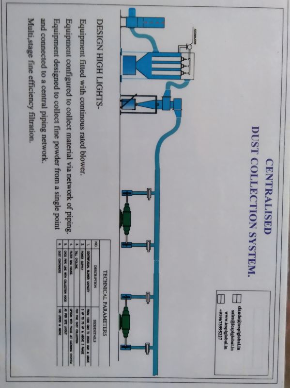 Electric centralized vacuum system