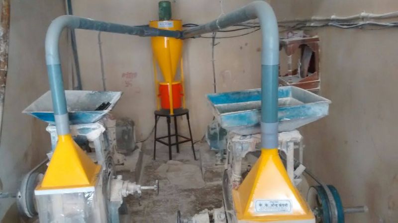 Manual Cyclone Dust Collector for Flour Mills, Production Capacity ...