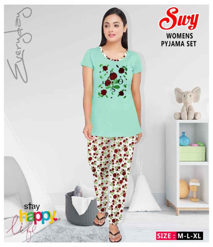 Green Ladies Pajama Set - Manufacturer Exporter Supplier from Maharashtra  India