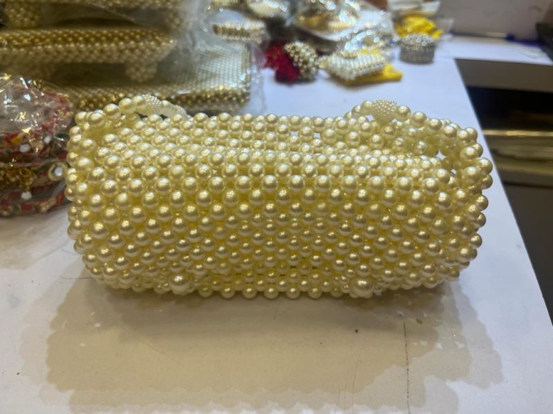 PHOENIX CORPORATION pearl handbag