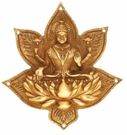 Brass Kamal Laxmi Statue