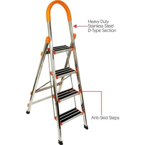 Ss Ladder, Color : Silver