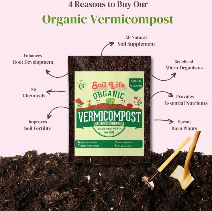Organic vermicompost, for Agriculture