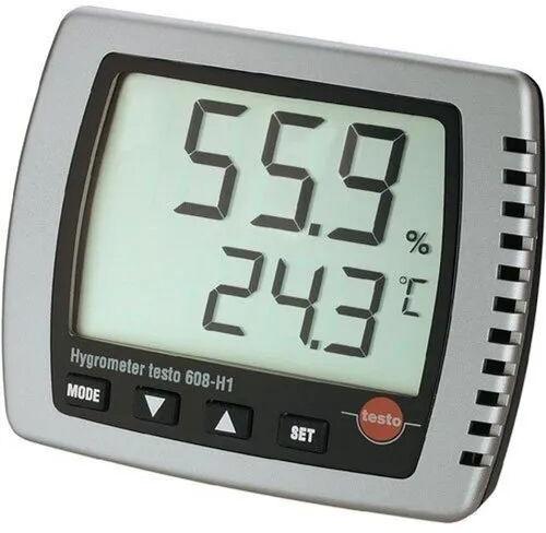 ABS Digital Hygrometer, Color : White