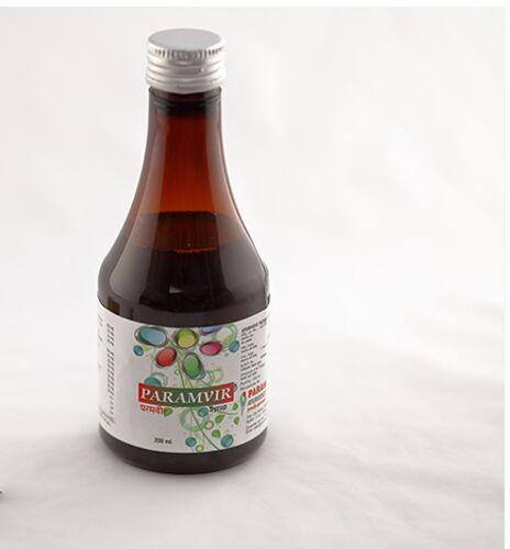 Paramvir Syrup, for Hospital, Clinical, Packaging Type : PET Bottle