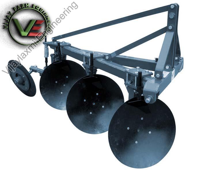 Manual Disc Plough, for Agriculture Use, Color : Grey