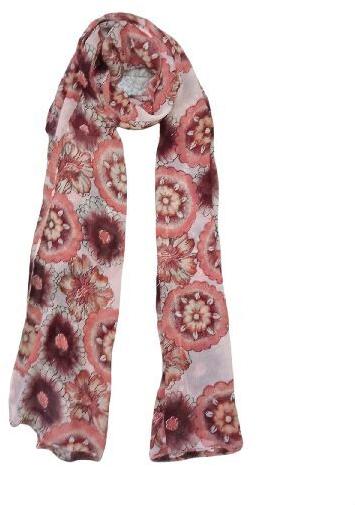 Lord IMG-8086013.Chiffon Printed Designer Scarves, Age Group : Adults