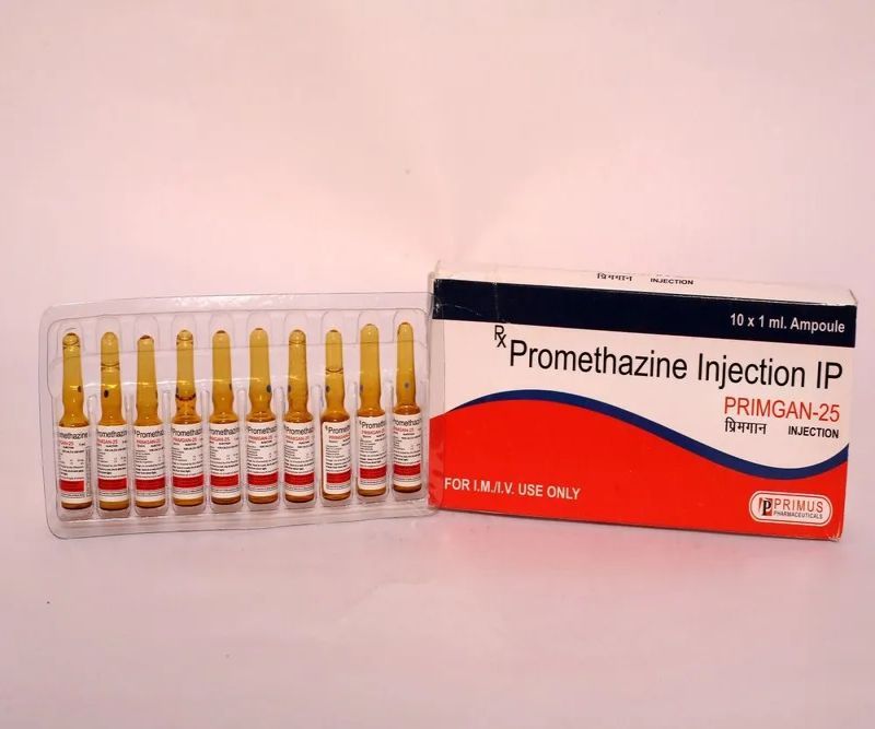 Primgan 25mg Injection, for Clinic, Hospitals, Packaging Size : 1ml