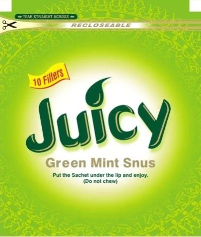 Green Tobacco Free Juicy Snus