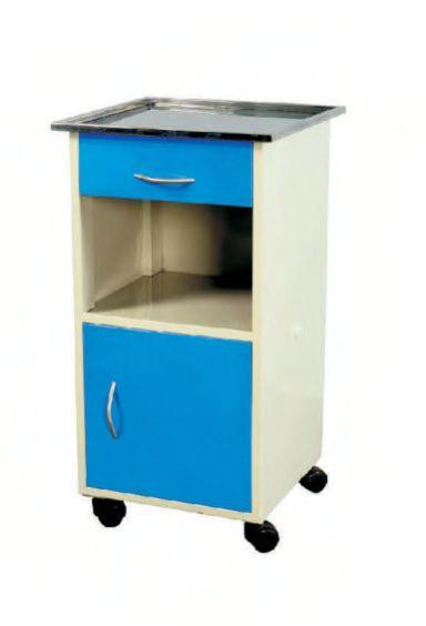 Polished CRCA steel Deluxe Bed Side Locker, for Hospital Clinic, Feature : Durable, Easy To Install