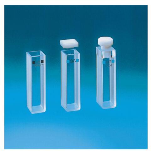 Spectrophotometer Glass Quartz Cuvettes, for Chemical Laboratory, Size : 10*10*45 mm