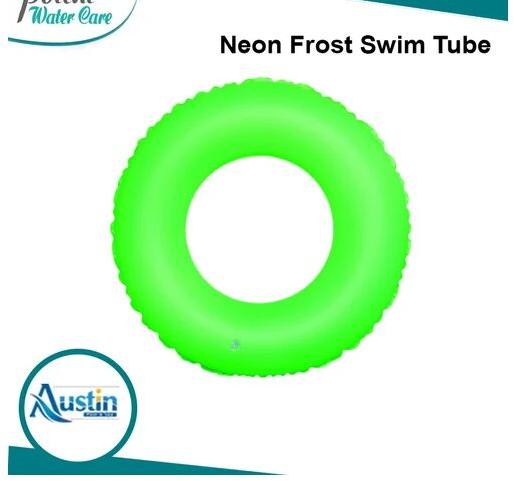 Green Rubber Neon Frost Swim Tube