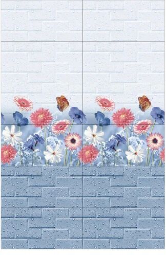 Multicolor wall tiles, Size : 300x600 mm