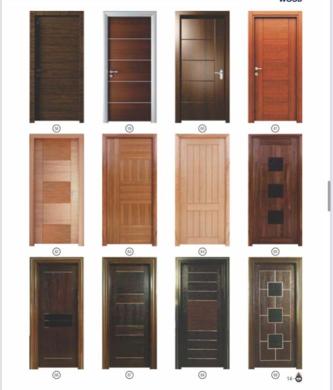 Wooden Door, Pattern : Printed