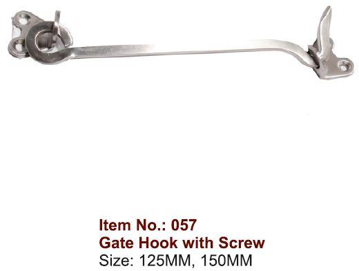 Gate Hook with Screw