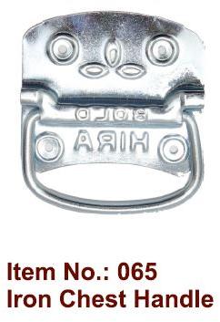 Iron Chest Handle, Color : Grey