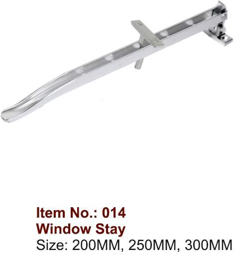 Grey Polished Aluminium Window Stay, for Door Fittings, Size : 200mm, 250mm, 300mm