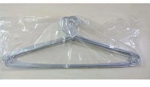 Stainless Steel Garment Hanger, Packaging Type : Packet