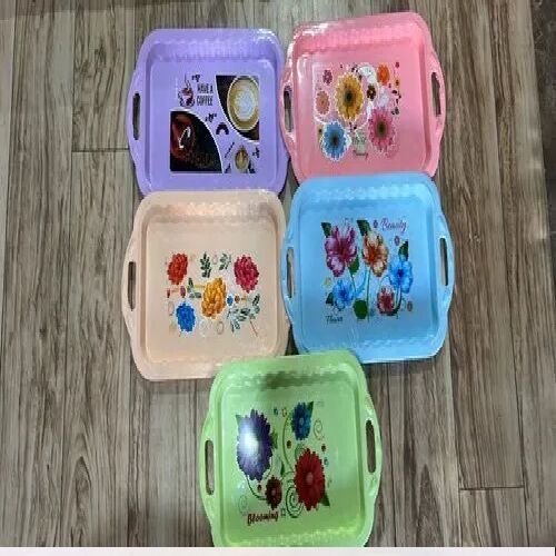 Plastic Tray, Size : Medium