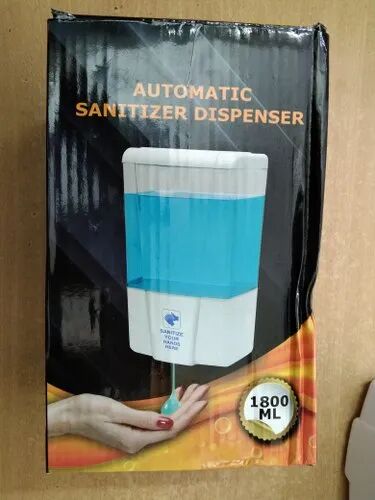 Plastic Automatic Sanitizer Dispenser, Capacity : 1800 Ml