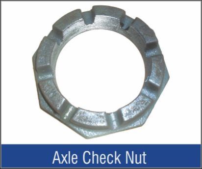 Metal Axle Check Nut, Feature : Corrosion Resistant, Resembling Roofing, Watertight Joints, Wind Power Equipment