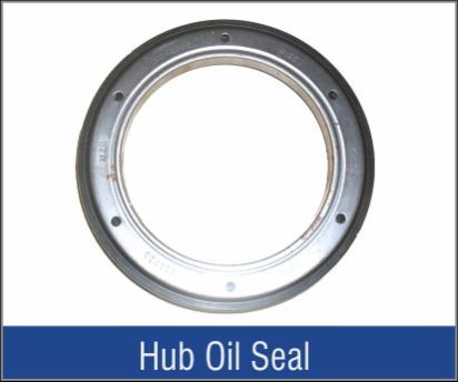 Grey Round Metal Hub Oil Seal, for Trailer Axle