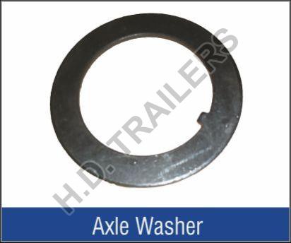 Silver Round Polished Metal Axle Washer, for Fittings, Automotive Industry