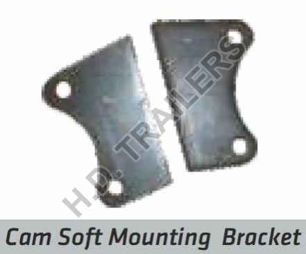 Metal Polished Camshaft Mounting Bracket, for Trailer Axle, Color : Grey