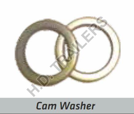 Round Polished Metal Camshaft Washer, for Trailer Axle, Color : Golden
