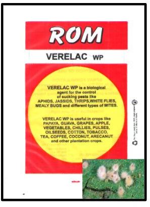 ROM Verelac Biopesticide, Packaging Type : Packet/Bag