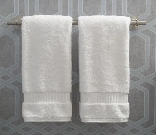 Plain Cotton Hand Towel, Size : 16 * 24 INCH