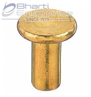 Polished Brass Countersunk Rivets, for Fittngs Use, Feature : Fine Finishing, Rust Proof