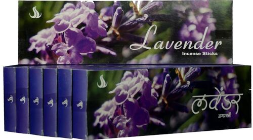 Bamboo lavender incense sticks, for Pooja, Anti-Odour, Aromatic, Home, Office, Religious, Temples