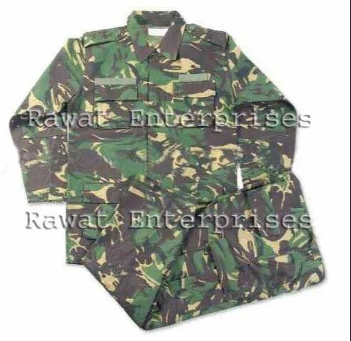 Printed Cotton/Poleyster Army Uniform, Gender : Unisex