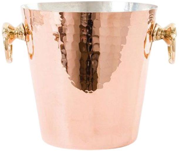 Polished Copper Bar Bucket, Feature : Corrosion Proof, Crack Proof, Fine Finishing, Good Quality