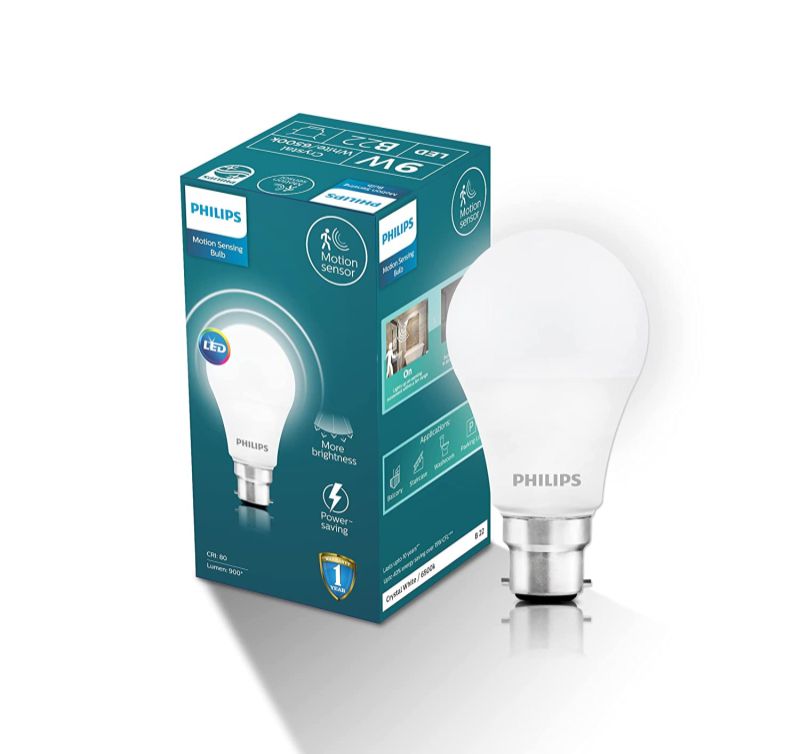10 Watt Phillips Motion Sensor LED Bulb