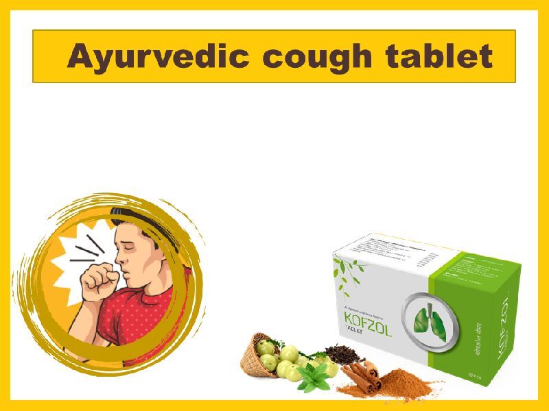 Kofzol Ayurvedic Cough Tablet, for Clinical, Hospital, Personal, Grade : Medicine Grade