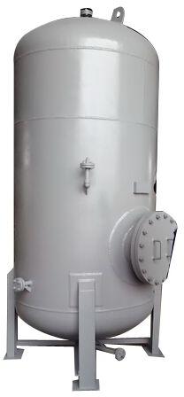 Mild Steel Air Receiver Tank, Shape : Round