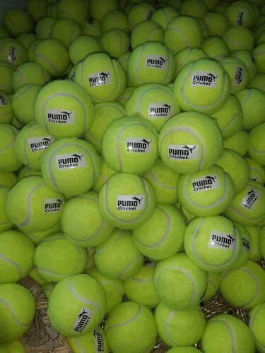 Woolen Tennis Balls, Color : Green