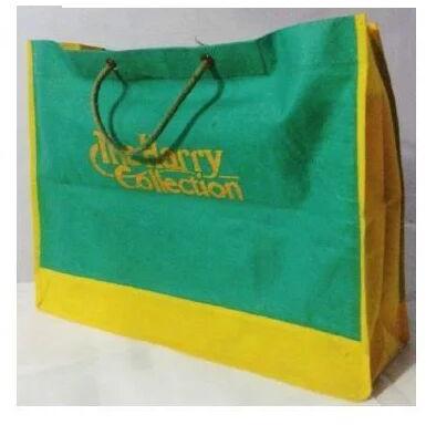 Green Non Woven Bag, Style : Rope Handle, Folding