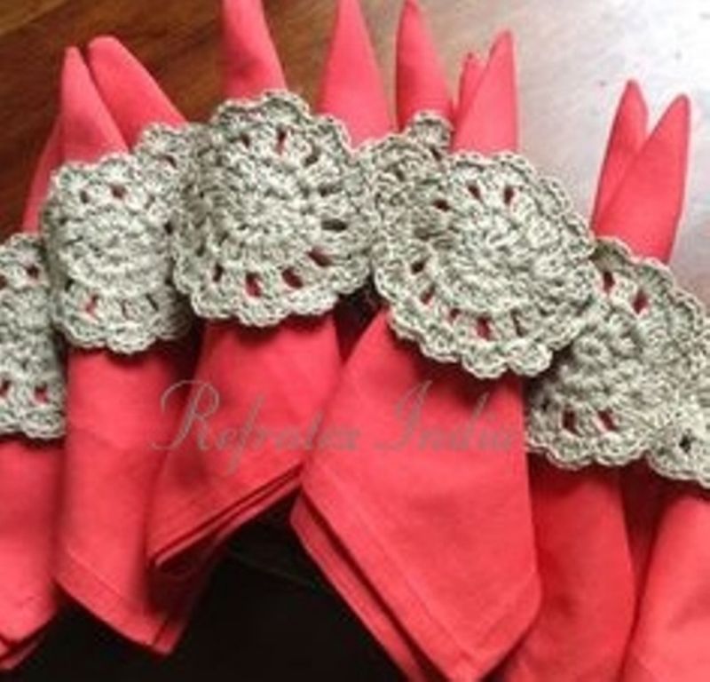 CCNR129 Crochet Napkin Ring