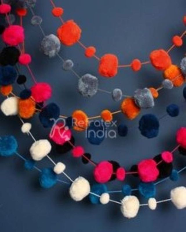 Refratex India Acrylic GRD74 Garland, Color : Multi
