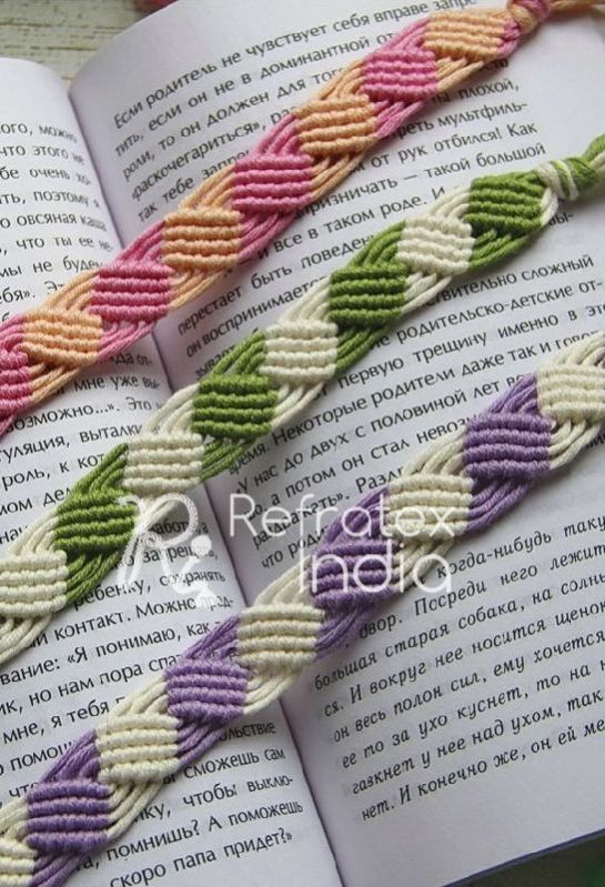 MBT105 Macrame Book Mark Tassel, Feature : Easily Washable