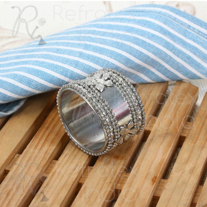 Refratex India Round NR417 Metal Napkin RIng