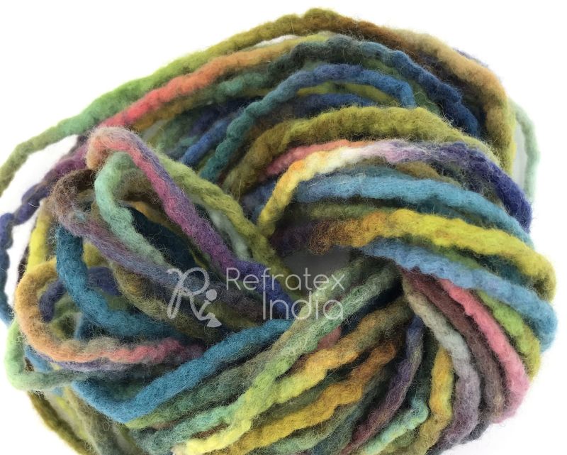 Refratex India Nylon Soft Colorful Handmade Cord, Size : 5mm