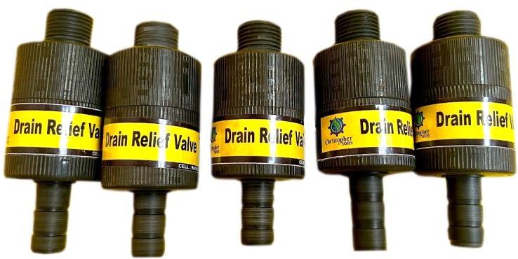 Chlorinator Emergency Drain Relief Valve, For Gas Fitting, Pattern : Plain