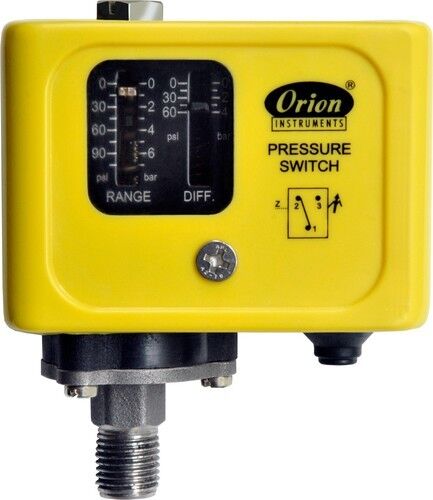 Orion Pressure Switches, Contact System Type : SPDT