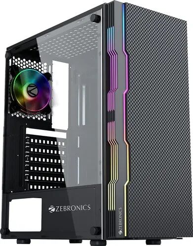 Zebronics CPU Cabinet, Color : Black